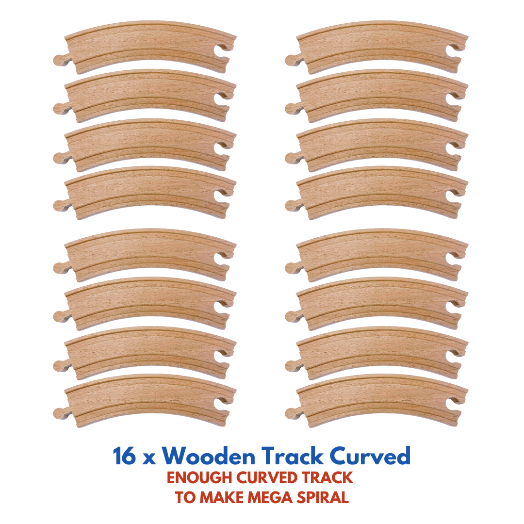 Mega Spiral & Curved Track Bundle