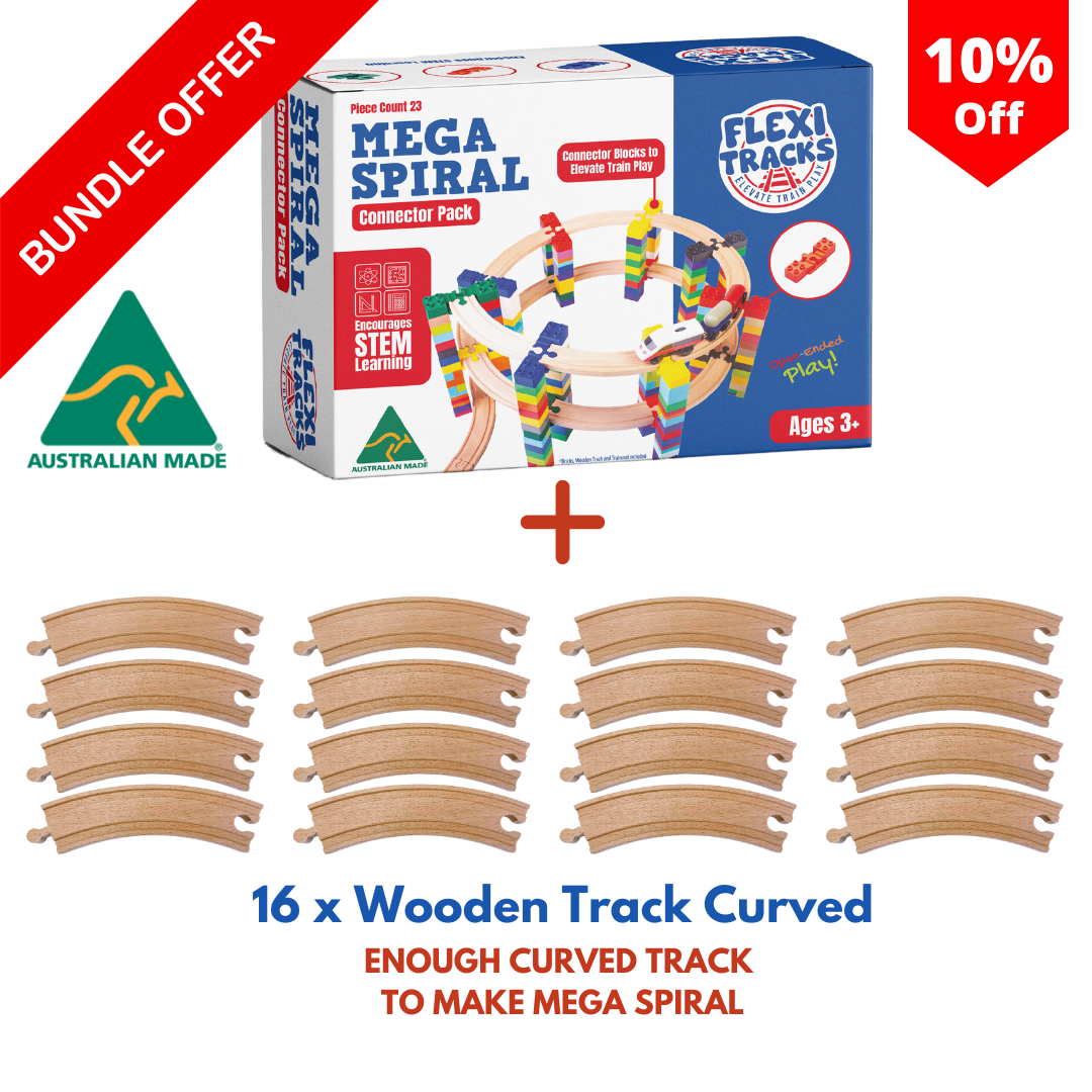 Mega Spiral & Curved Track Bundle