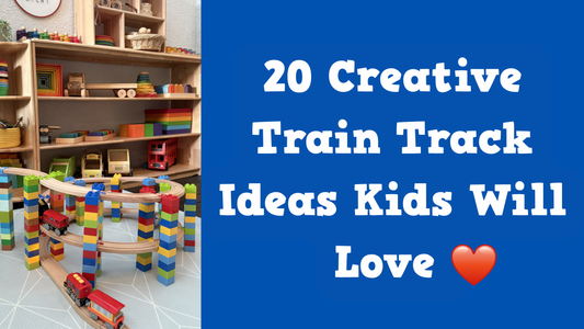 20 Creative Train Track Ideas Kids Will Love