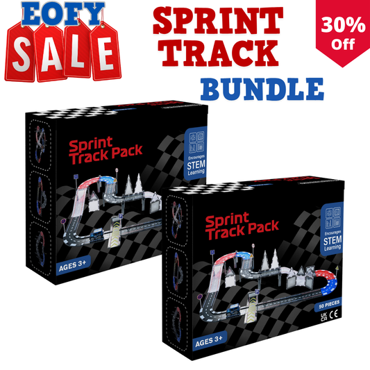 2 x 50Pcs Sprint Race Track Bundle