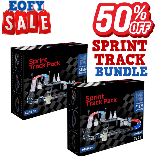 2 x 50Pcs Sprint Race Track Bundle