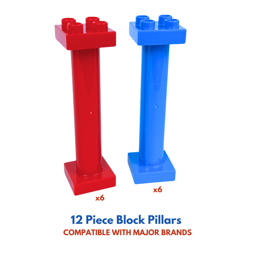 12 Piece Block Pillars