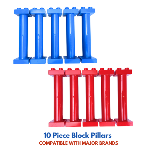 10 Piece Block Pillars