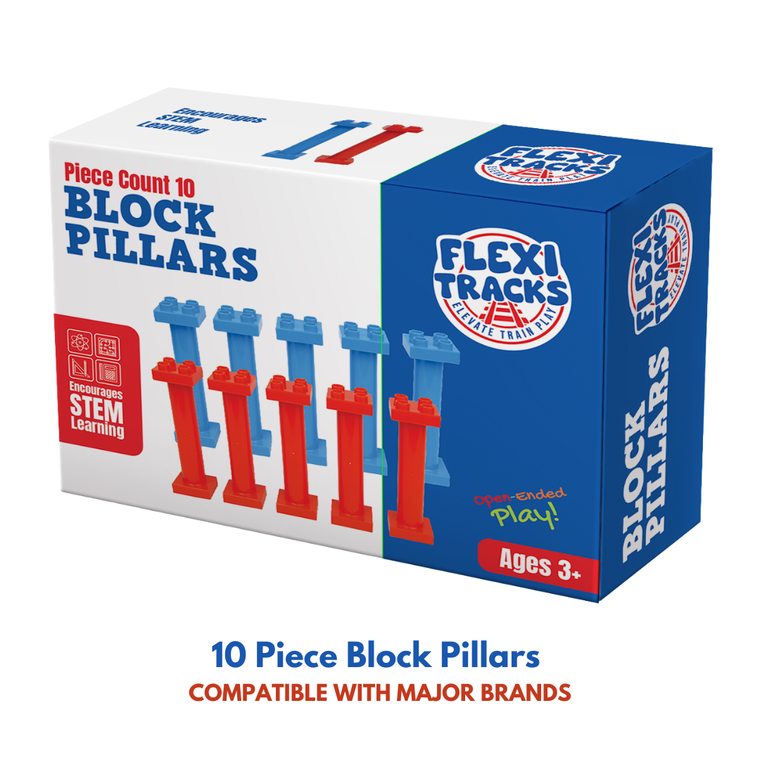 10 Piece Block Pillars