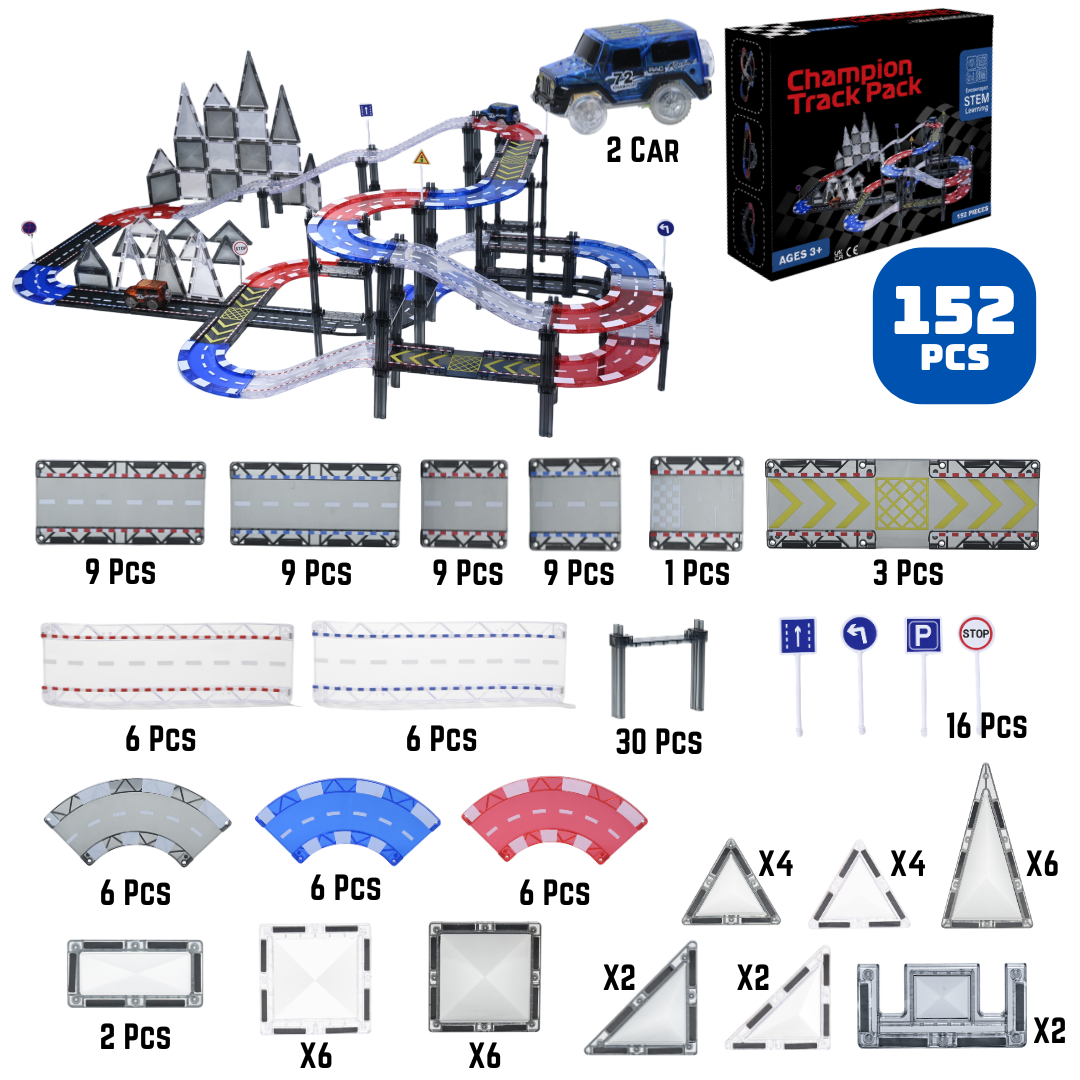 152Pcs Champion RaceTrack