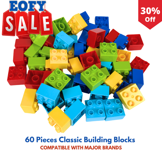 60 Piece Classic Building Blocks