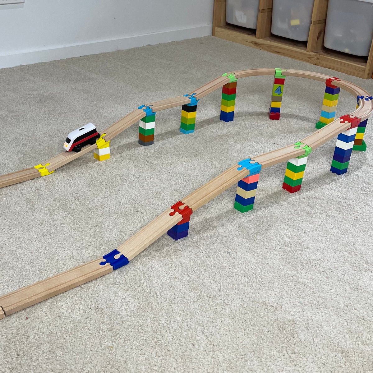 Max Train Ramp Button Full Ramp Connector Kit – Flexi Tracks