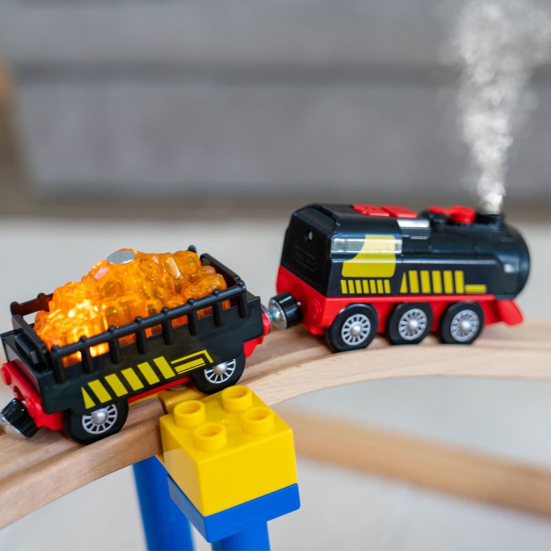 Gold Rush Steam Train - With REAL Steam