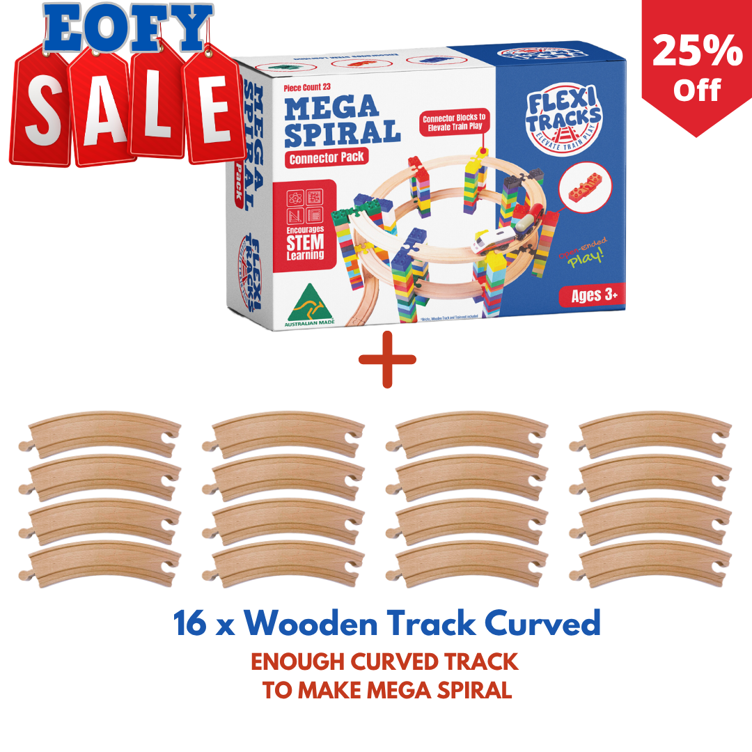 Mega Spiral & Curved Track Bundle